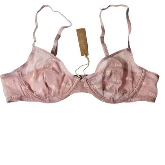 Skims logo underwire bra Nwt - Picture 1 of 9